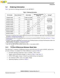 MCIMX31VMN5CR2 Datasheet Page 3