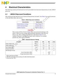 MCIMX356AVM5BR2 Datasheet Page 13