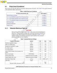 MCIMX508CVK1B Datasheet Page 21
