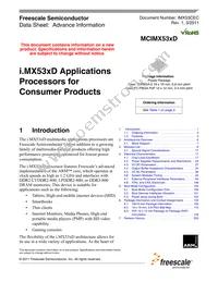 MCIMX535DVV1B Datasheet Cover