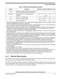 MCIMX536AVV8B Datasheet Page 21