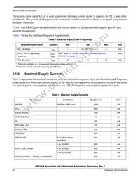 MCIMX536AVV8B Datasheet Page 22