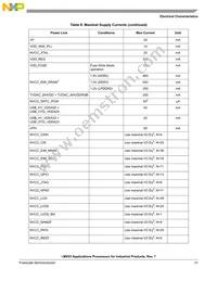 MCIMX537CVV8B Datasheet Page 21