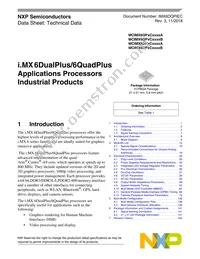 MCIMX6DP7CVT8AB Datasheet Cover