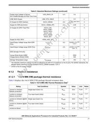 MCIMX6G3CVM05AA Datasheet Page 21