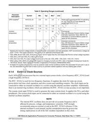 MCIMX6L7DVN10AA Datasheet Page 21