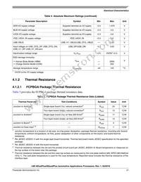 MCIMX6QP4AVT8AA Datasheet Page 21
