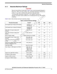 MCIMX6X2AVN08AC Datasheet Page 21