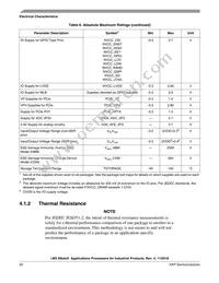 MCIMX6X3CVN08AC Datasheet Page 22