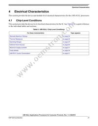 MCIMX6Y1DVM05AA Datasheet Page 21