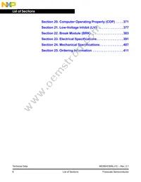 MCL908LJ12CFUE Datasheet Page 6