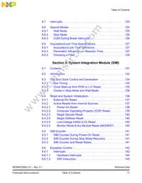 MCL908LJ12CFUE Datasheet Page 11
