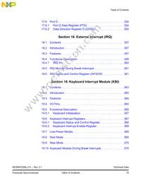 MCL908LJ12CFUE Datasheet Page 19