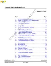 MCL908LJ12CFUE Datasheet Page 23