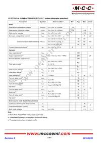 MCM1206-TP Datasheet Page 2