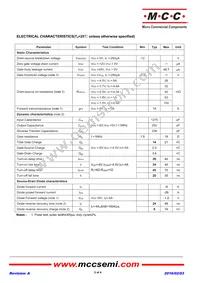 MCM1208-TP Datasheet Page 2