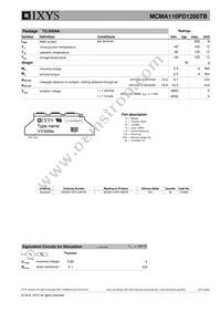 MCMA110PD1200TB Datasheet Page 3