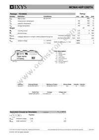 MCMA140P1200TA Datasheet Page 3