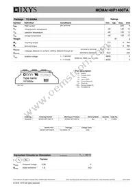 MCMA140P1400TA Datasheet Page 3