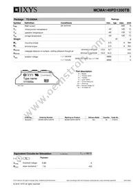 MCMA140PD1200TB Datasheet Page 3