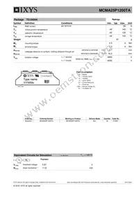 MCMA25P1200TA Datasheet Page 3