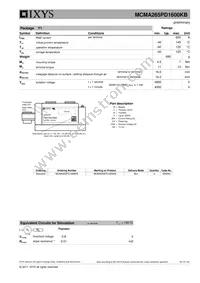 MCMA265PD1600KB Datasheet Page 3