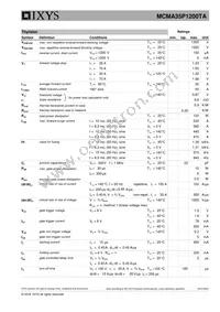 MCMA35P1200TA Datasheet Page 2