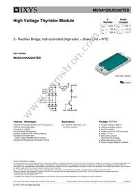 MCNA120UI2200TED Datasheet Cover