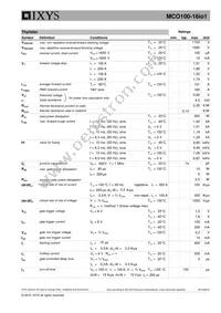 MCO100-16IO1 Datasheet Page 2