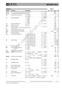 MCO500-18IO1 Datasheet Page 2