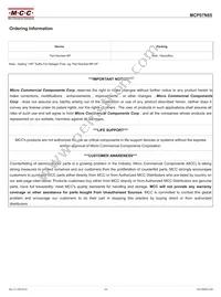 MCP07N65-BP Datasheet Page 4