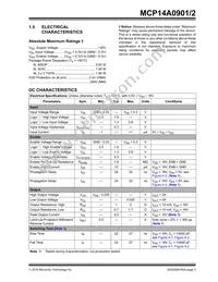 MCP14A0902-E/MS Datasheet Page 3