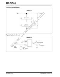 MCP1701T-1802I/MB Datasheet Page 2