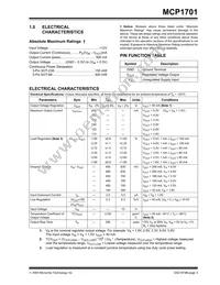 MCP1701T-1802I/MB Datasheet Page 3