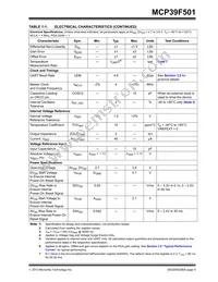 MCP39F501T-E/MQ Datasheet Page 5
