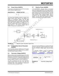 MCP39F501T-E/MQ Datasheet Page 21