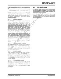 MCP73861T-I/SLG Datasheet Page 19