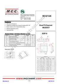 MCQ7328-TP Datasheet Cover