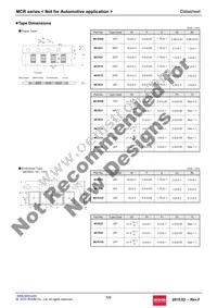 MCR006YZPF71R5 Datasheet Page 5