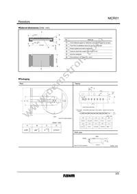 MCR01MZSF1003 Datasheet Page 3