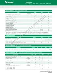 MCR12DCMT4G Datasheet Page 2