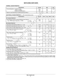 MCR12DSMT4 Datasheet Page 2