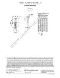 MCR218-006 Datasheet Page 4