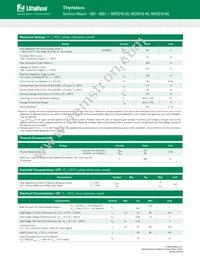 MCR218-6G Datasheet Page 2