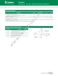 MCR218-6G Datasheet Page 3