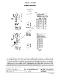 MCR22-6RLRPG Datasheet Page 7