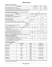 MCR708A1 Datasheet Page 2