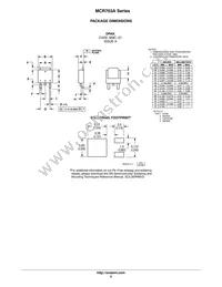 MCR708A1 Datasheet Page 5