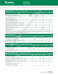 MCR72-6TG Datasheet Page 2
