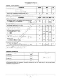 MCR8DCMT4 Datasheet Page 2